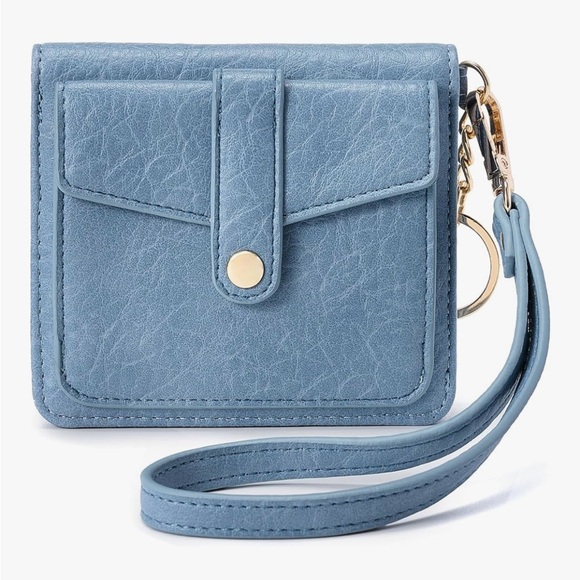 Handbags - Vegan Leather Wallet with Wrist Strap